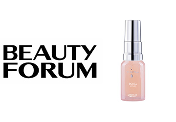 Sérum Biocell de V10 Plus paru dans Beauty Forum - Octobre 2023